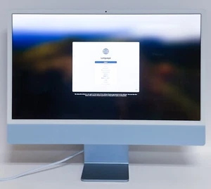 24-inch iMac M3 4.5K 8-Core CPU 10-Core GPU 8GB 256GB 3M717LL/A MQRQ3LL/A - Bild 1 von 6