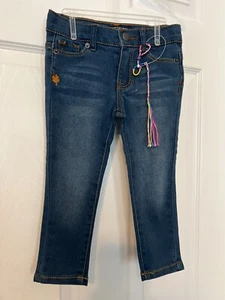 Pantalones de mezclilla elásticos de 5 bolsillos Zoe Jegging talla 2T LUCKY BRAND para niños pequeños nuevos con etiquetas - Imagen 1 de 7