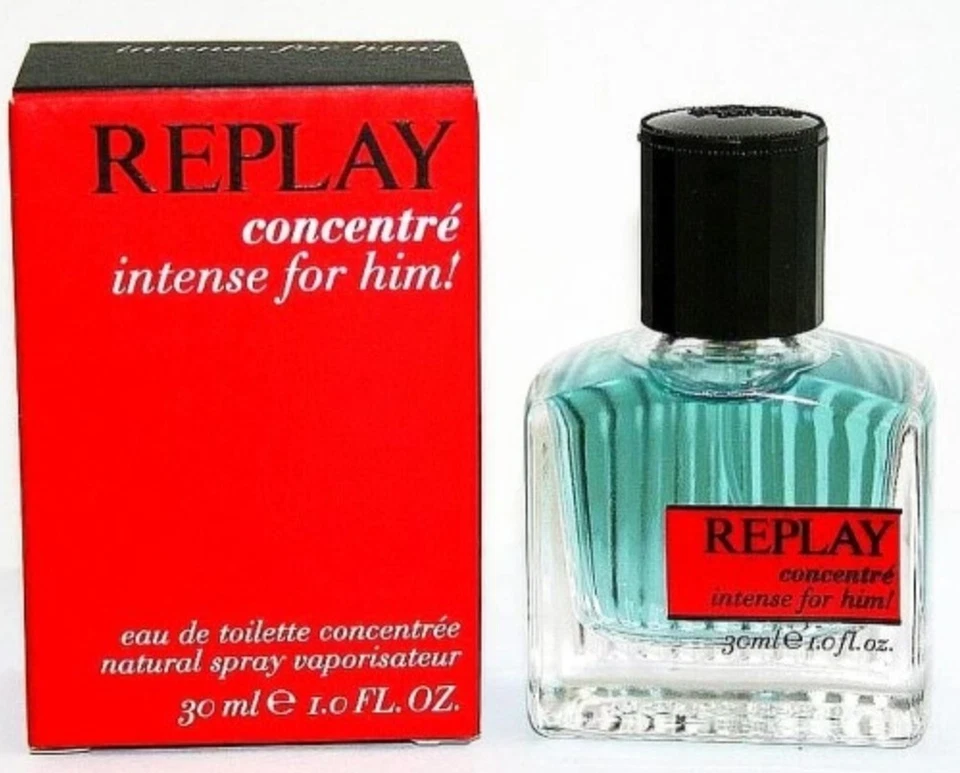 ⭐ Replay Intense for Him Edt Eau de Toilette Spray 30ml Neu Rarität selten ⭐ - Bild 1 von 1