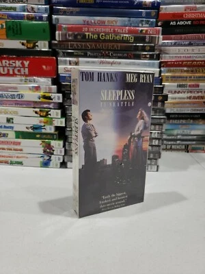 Sleepless in Seattle VHS 1993 Sealed Meg Ryan & Tom Hanks 🇺🇲 BUY 2 GET 1 FREE  - Image 1 of 4