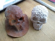 SKULL 'skeletons' LATEX MOULD (mould only) See Pics 9.5x14x11cm