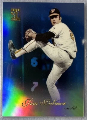 2009 Topps Tribute Blue /219 Jim Palmer #60 HOF Baltimore Orioles - Image 1 of 2