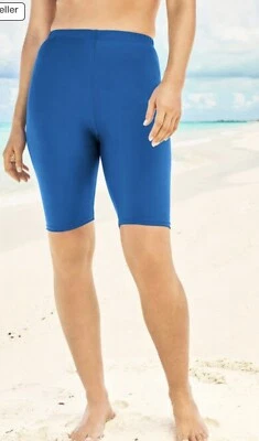 Woman Within - Natación 365, Bicicleta Corta, Azul Talla 1XL, 18 ¡Nuevo!! Foto 1 de 2