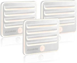 EverBrite 3-Pack Motion Sensor Night Light Auto Night Lights LED Soft Warm Light - Picture 1 of 10