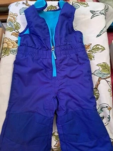 Columbia Infant Girl's Fleece Topped Snow Pants/Bibs (1pc) 12-18mnth - Picture 1 of 7