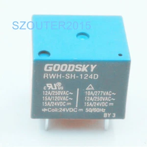 2 PIEZAS RWH-SH-124D Relé24V 15A 5PINES NUEVO - Imagen 1 de 1