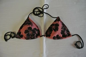 VICTORIA'S SECRET ROSA DREIECK HALTER SCHWIMMTOP! ROSA PALMEN! MEDIUM - Bild 1 von 7