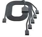 1-To-5 ARGB Splitter Cable / 5V - Support 3-Pin Addressable RGB -