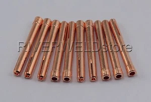 TIG Collets 10N24 2.4mm Fit QQ300 SR DB PTA WP 17 18 26 TIG Welding Torch 10pk - Picture 1 of 1