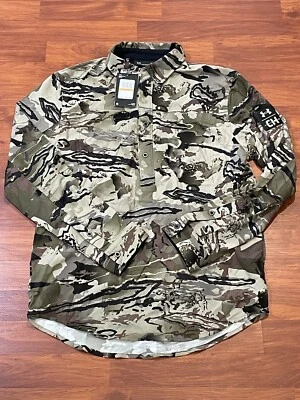 Under Armour Cam Hanes Camo Henley (size us mens S) - Image 1 of 4