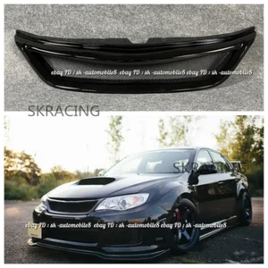Rejilla de parachoques delantero negra brillante para Subaru Impreza 2011 2012 2013-2014 WRX STI - Imagen 1 de 12