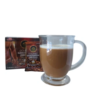 Café Eternal Gourmet Ganoderma Reishi 4 en 1 (15 sobres) Hecho en EE. UU. Original - Imagen 1 de 11