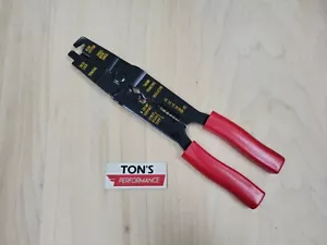 Spark Plug Wire Crimping Tool 7mm & 8mm Multi-function Wire Crimper Stripper - Picture 1 of 3