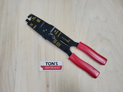 Spark Plug Wire Crimping Tool 7mm & 8mm Multi-function Wire Crimper Stripper - Image 1 of 3