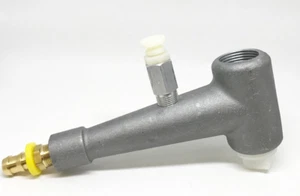 Suction Abrasive Metering Valve, Adjustable, Stainless Steel Globe Valve, 2 Port - Picture 1 of 12