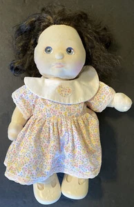 Vintage My Child Girl Doll By Mattel Brunette w/Blue Eyes 1985 - Picture 1 of 8