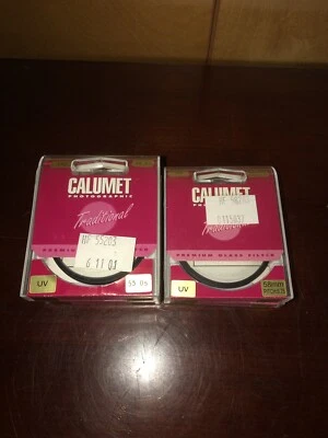 Calumet Traditional Glass Up Filters 58mm And 55.0p - Image 1 of 4