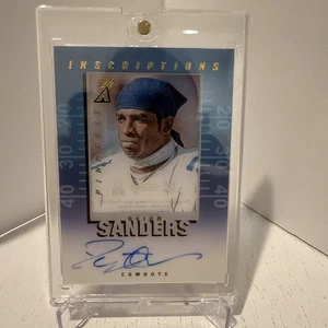 Deion Sanders On Card Autogramm 2023 Zenith Pinnacle Inschriften Dallas Cowboys - Bild 1 von 2