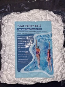 800g Pool Filter Balls for Sand Filter Pump for Above Ground Pool - Reusable... - Picture 1 of 7