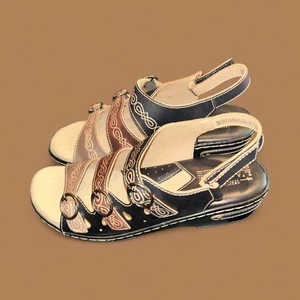 NEW!! L’Artiste by Spring Step Women's Burbandale  multicolor Sandal Size 8.5 - Picture 1 of 12