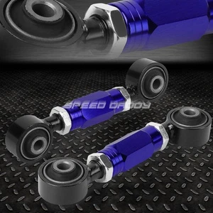 ADJUSTABLE REAR LOWER TOE CAMBER CONTROL ARM KIT FOR 88-00 CIVIC/CRX/CRX BLUE - Picture 1 of 5