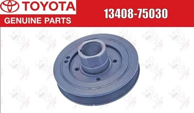 Polea de cigüeñal Toyota OEM 13408-75030 para 4Runner Land Cruiser Foto 1 de 4