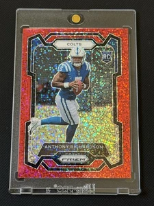 Anthony Richardson 2023 Panini Prizm Red Sparkle RC Rookie #343 Colts SP - Picture 1 of 3