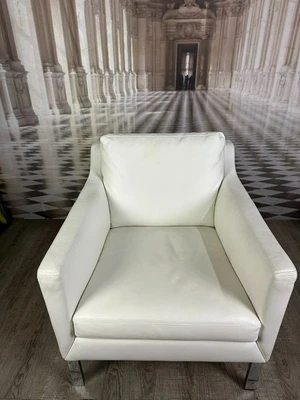 VINTAGE BW SESSEL BIELEFELDER WERKSTÄTTEN HANDGEFERTIGT LEDER CHROM - Bild 1 von 4