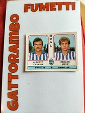 Cavasin-Miele Spal New - Year 1980-81 Panini Footballers Figure No. 497