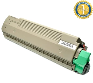 Black Toner Cartridge Compatible For Okidata Oki C830 C830N C830DN C830DTN - Picture 1 of 2