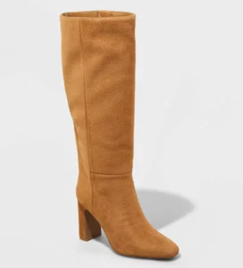 Livia Stovepipe hohe Damenstiefel cognacfarben – ein neuer Tag – Größe 8 - Bild 1 von 3