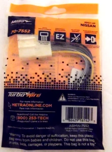 Metra 70-7552 Car Wire Harness for Select 2007-Up Nissan Vehicles - Picture 1 of 3