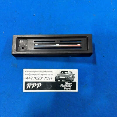 Panel de control de calefacción Porsche 924 924S, negro fascia 944572149, usado Foto 1 de 3