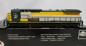 Atlas HO Scale CNW Chicago North Western Dash 8-40C Diesel Locomotive DCC Sound - Picture 1 of 12