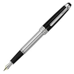 103106 Montblanc / Meisterstück Solitaire / Fountain Pen Ceramics Black... - Picture 1 of 1