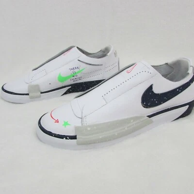 Nike Blazer Planet of Hoops Women's Shoes White Navy CW2619-141 Size 6.5 B Grade - Image 1 of 4