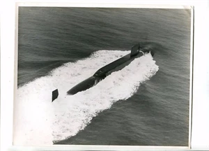 Vintage Photo GENERAL DYNAMICS USS LAFAYETTE Submarine SSBN-616 Electric Boat - Picture 1 of 2