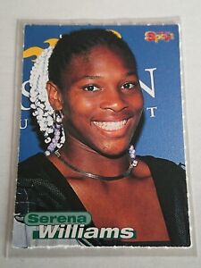 Serena Williams Rookie Card - Bravo Sport 1999 - Good/Reasonable Condition