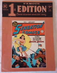 DC Comics Famous 1ª Edición C-30 Sensation Comics #1 Wonder Woman 1974 Gigante - Imagen 1 de 21