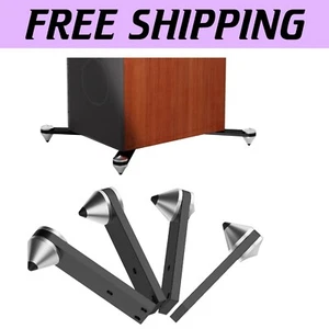 Matte Finish Anti-Vibration Feet for Speakers & Bookshelves: Sound Perfection - Picture 1 of 8