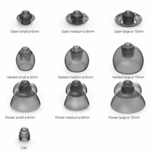 Cúpulas 4.0 para Audífonos RIC Phonak Unitron Pequeño Mediano Grande 10 Piezas Nuevo - Imagen 1 de 1