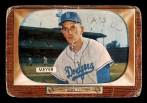 1955 Bowman Baseball #196 Russ Meyer PR *f1