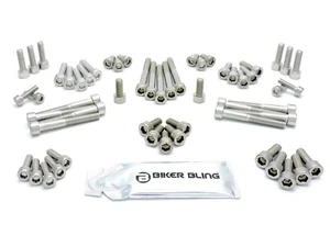 Honda CR250R 1992-2001 Acero Inoxidable Carcasa Motor Cubierta Pernos - Imagen 1 de 18