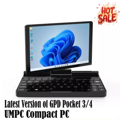 GPD Pocket 3 4 Mini PC Portable Handheld PC Compact PC Core i3 / AMD AI 9 HX370 - Image 1 of 4