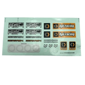 HPI Racing Micro RS4 Decal Sheet - OZRC L2 - Picture 1 of 1