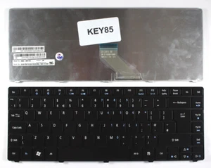 Acer Aspire 4810T Glossy Black UK Layout Replacement Laptop Keyboard - Picture 1 of 1