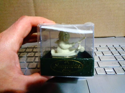 Dept 56 Snowbabies "Rock-a-Bye Baby" Hinged Trinket Box NEW IN Orig Box #68848 Foto 1 de 4