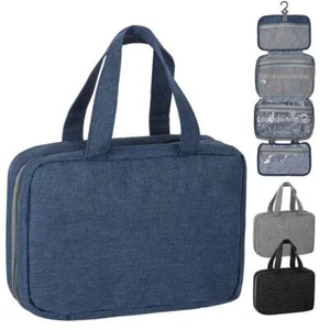 Large Hanging Travel Toiletry Bag, Portable Makeup Organizer, Cosmetic bag - Picture 1 of 15