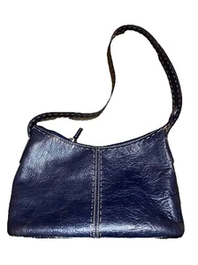 Borsa a tracolla Fossil in pelle nera 6” x 10” - Foto 1 di 5