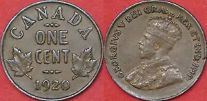 Extra Fine 1920 Canada 1 Cent - Bild 1 von 1